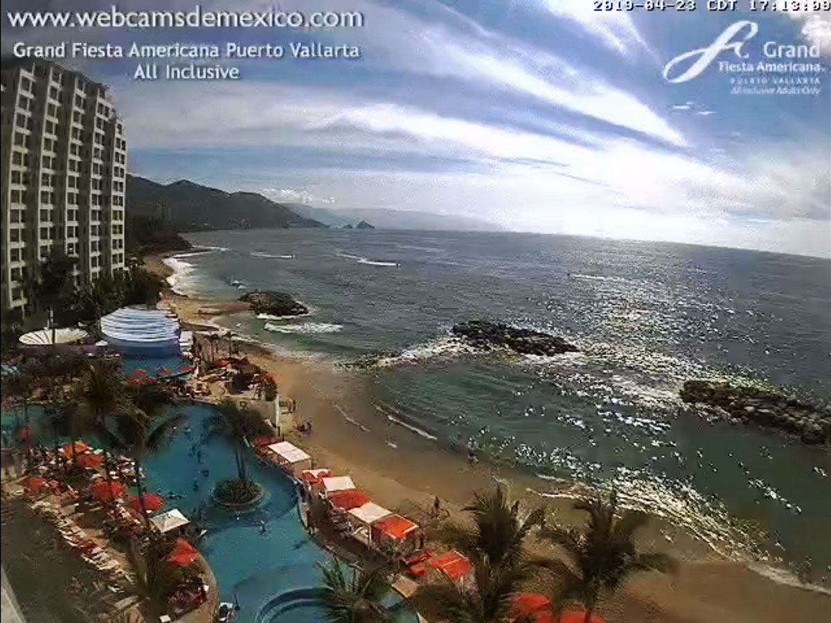 Webcam Grand Fiesta Americana, South Zone, Puerto Vallarta