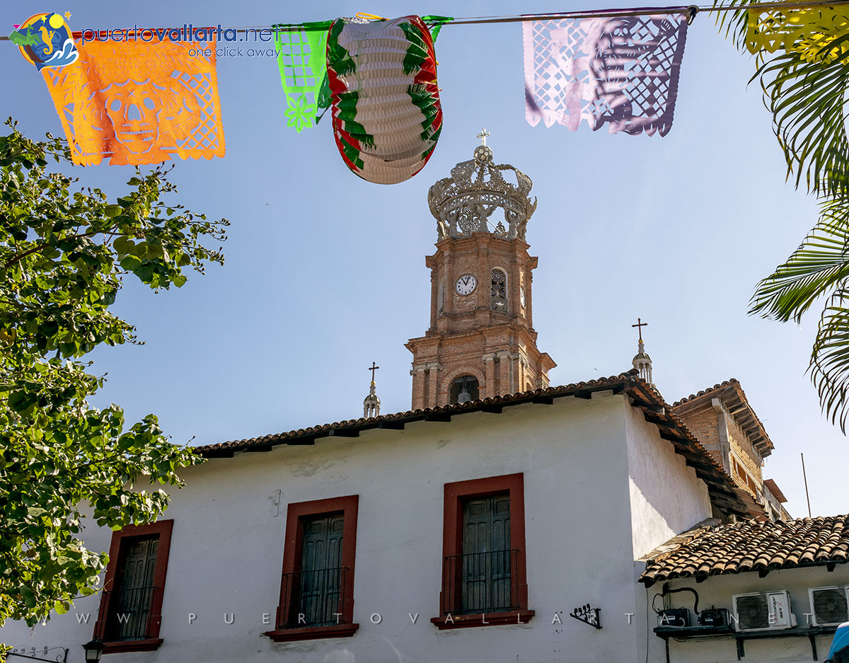Our Lady of Guadalupe Parish, church in downtown Puerto Vallarta