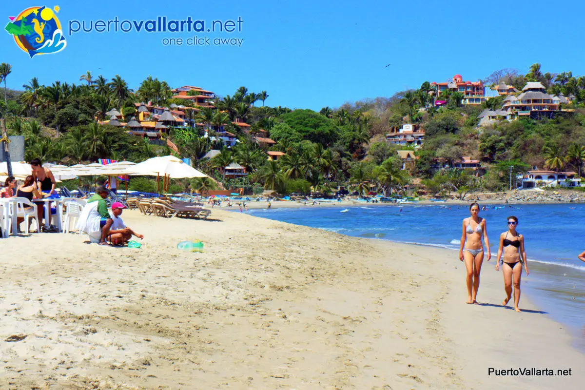 Sayulita Beach, a town north of Puerto Vallarta