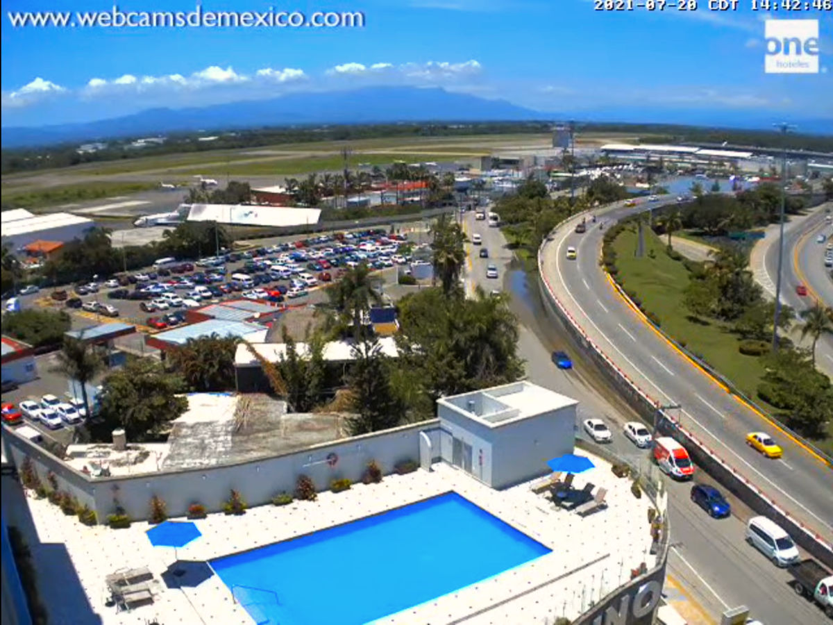 Webcam del Hotel One, Aeropuerto de Puerto Vallarta (PVR)