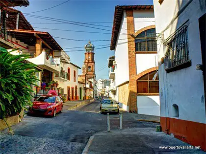 Centro de Puerto Vallarta calle Hidalgo