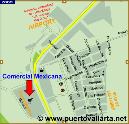 Comercial Mexicana Plaza Marina Puerto Vallarta