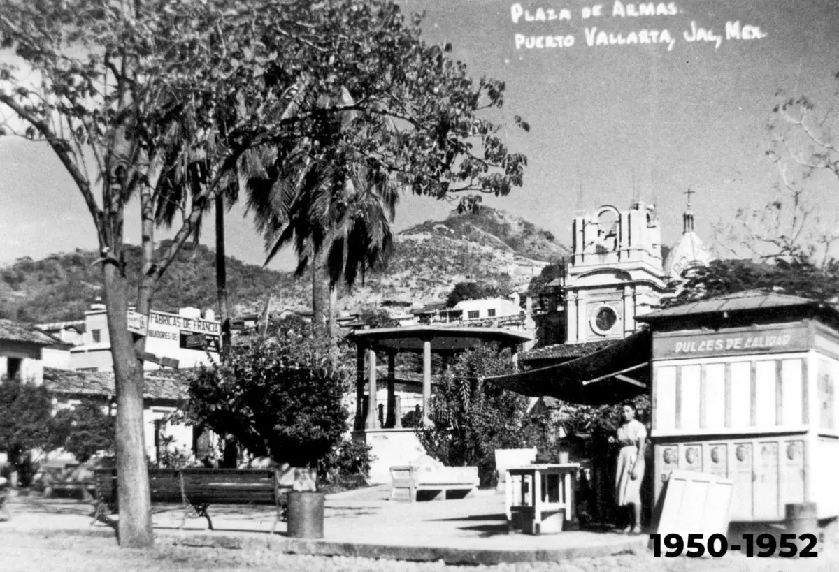 The main tower is still under construction in this photo (so the photo is pre-1955).