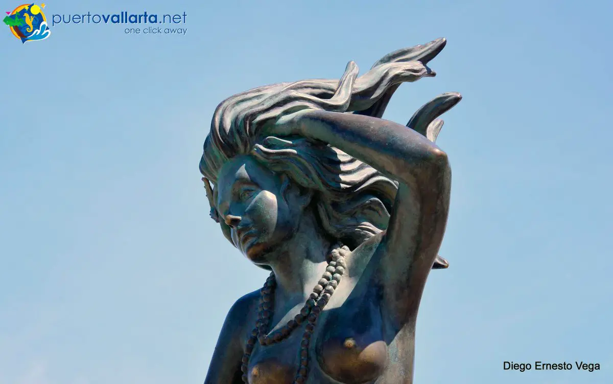 Mermaid on the Puerto Vallarta Malecon