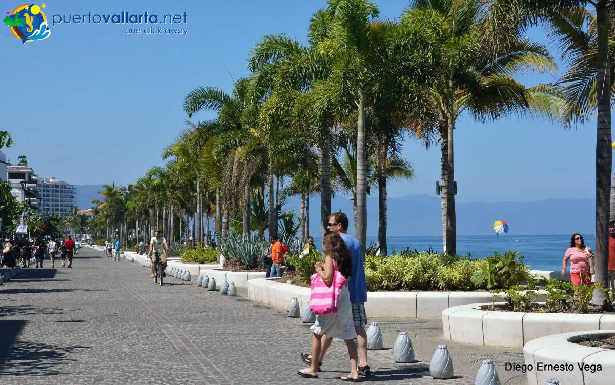 The Puerto Vallarta Boardwalk (Malecon), a city favorite