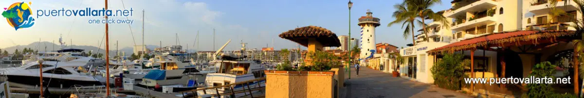 Marina Vallarta, Puerto Vallarta panoramic view