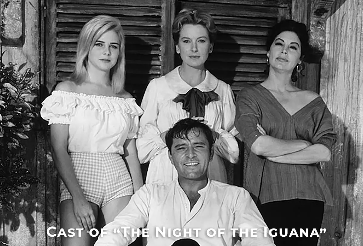 Cast of The Night of the Iguana, Mismaloya, Puerto Vallarta, México