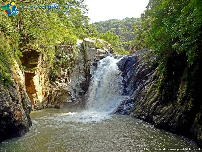 Cascada en Quimixto, Cabo Corrientes, Jalisco, México