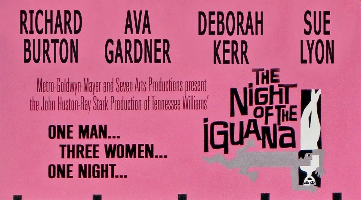 The Night of the Iguana poster (1963) John Huston