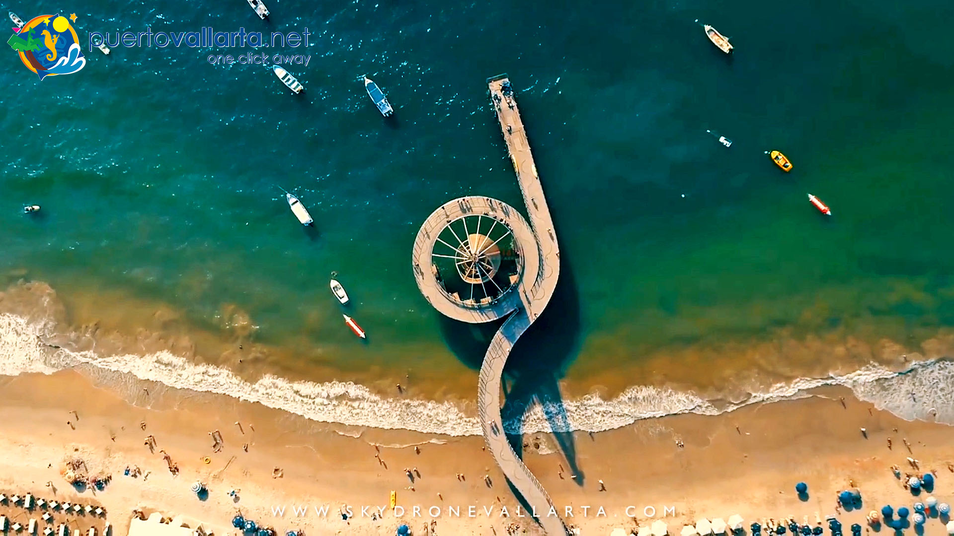 Muelle de Playa de Los Muertos, Zona Romántica, Puerto Vallarta