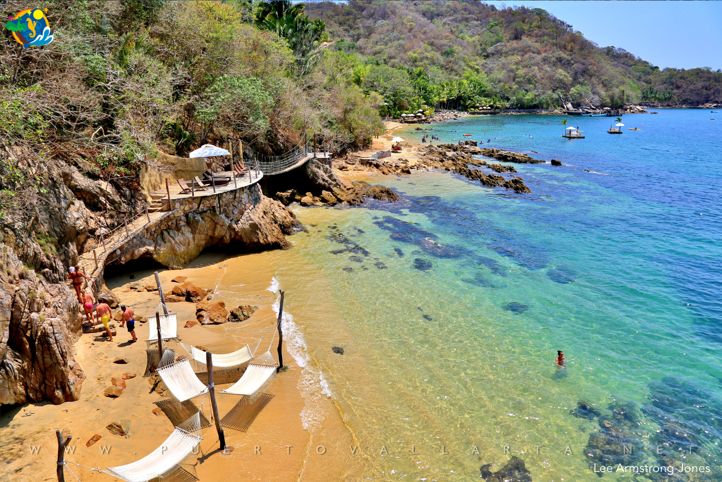 Hammock beach, Las Caletas, Cabo Corrientes, Jalisco, Mexico - south of Puerto Vallarta