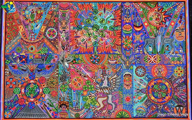 Huicholes artwork