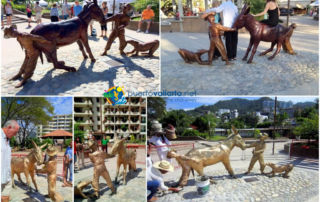 "Andale Bernardo" Burro Sculpture Romantic Zone