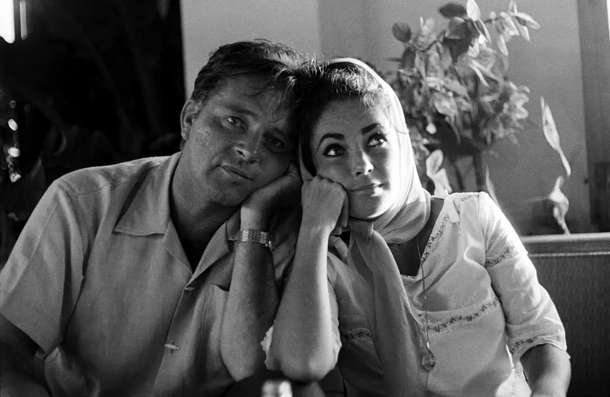 Richard Burton y Elizabeth Taylor 1963