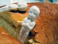 Rosca de Reyes, la figura del niño Dios