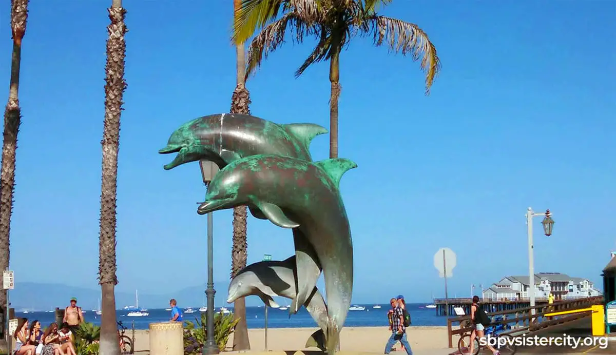La Familia de Delfines, James "Bud" Bottoms, Santa Bárbara, California, EE.UU.