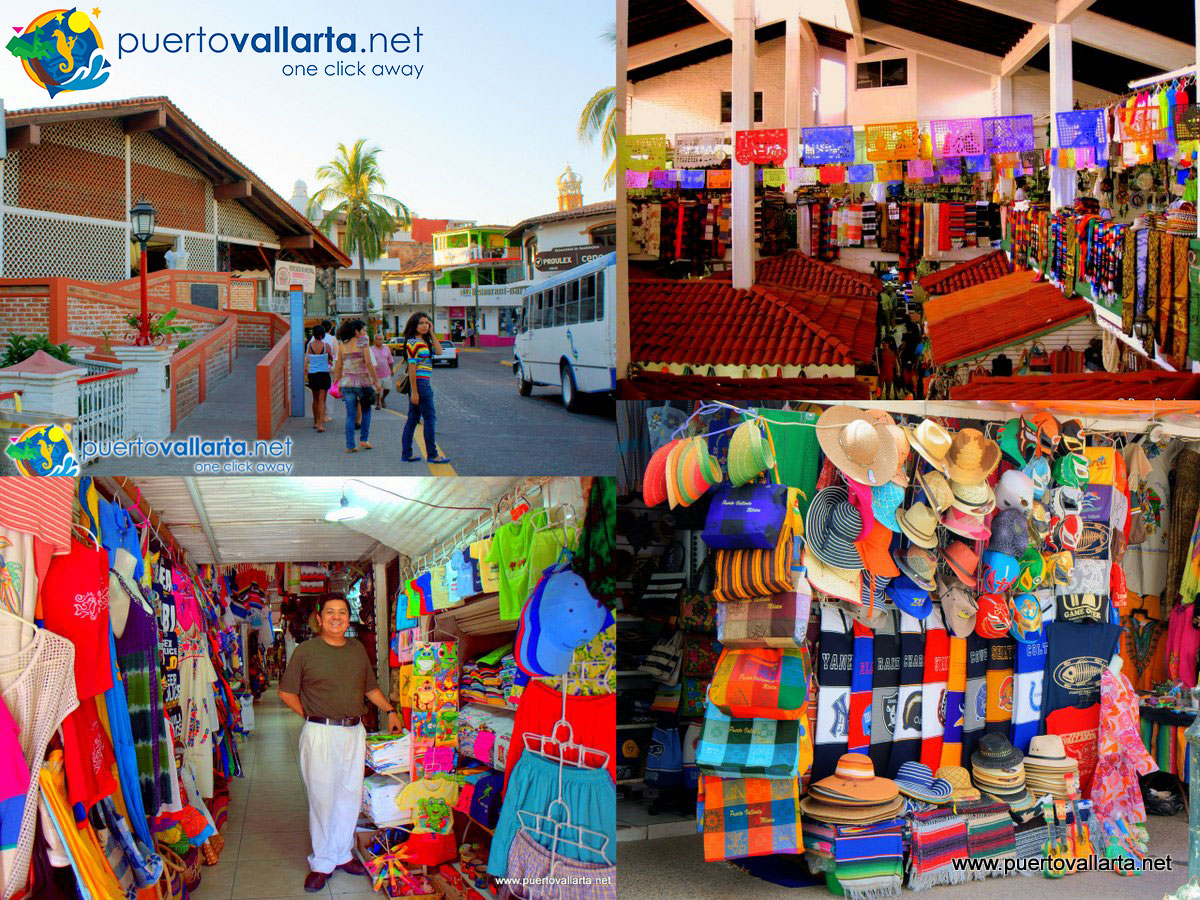 Puerto Vallarta Mercado Municipal Isla Cuale (Flea Market)