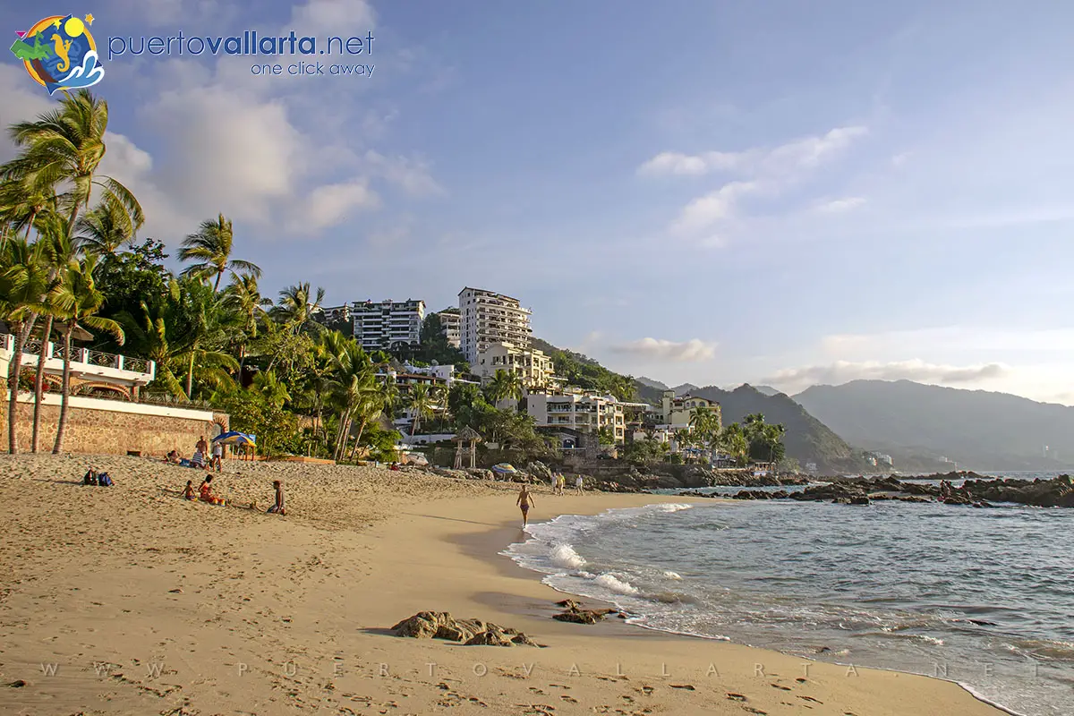 Another view Conchas Chinas Beach, Puerto Vallarta