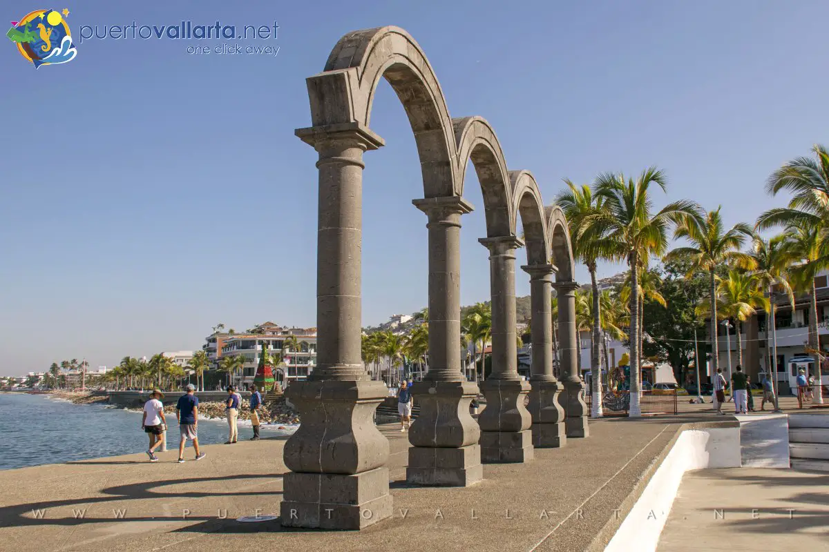 The Malecon Arches (Los Arcos del Malecón), Malecon Downtown Puerto Vallarta