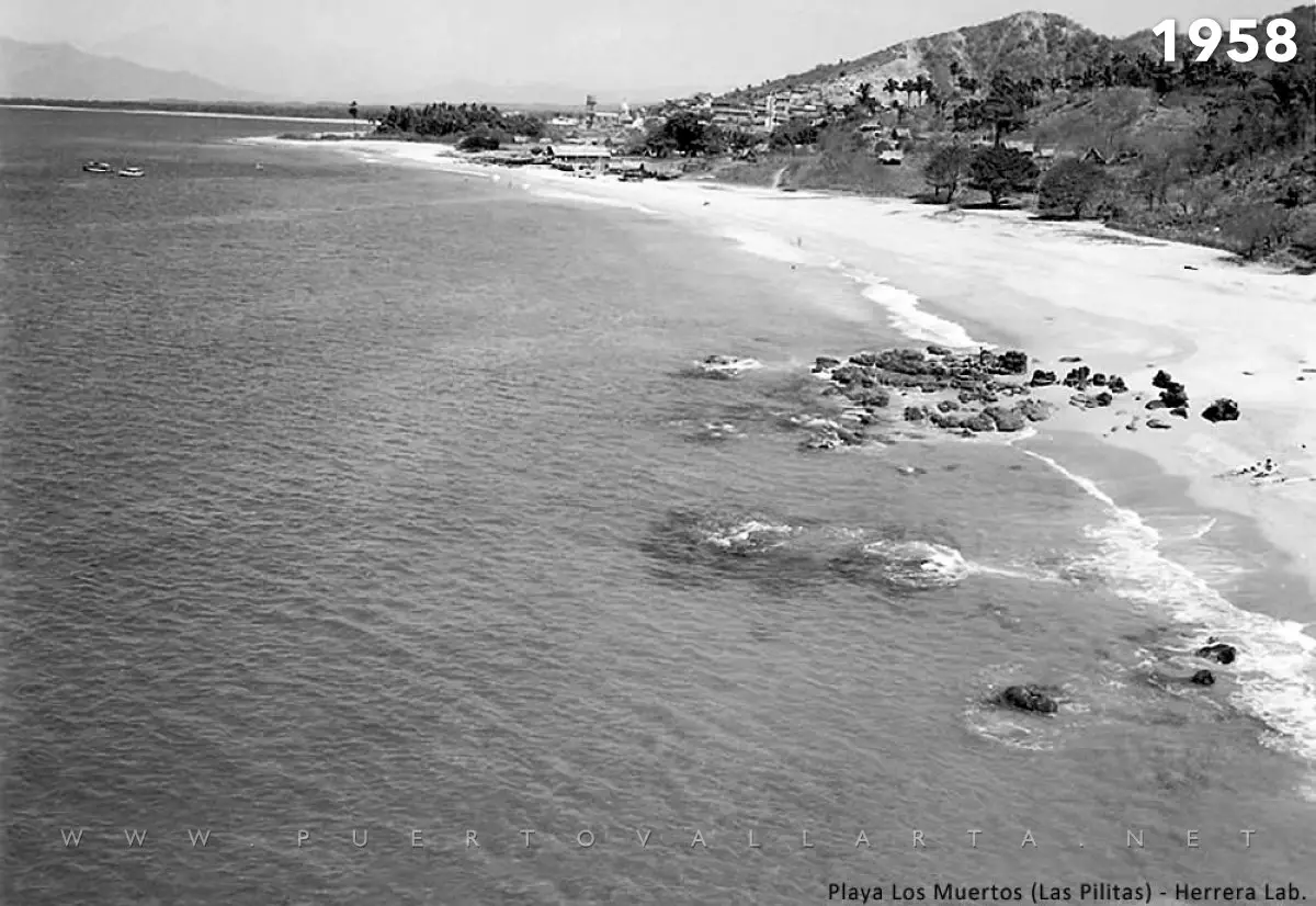 Los Muertos Beach (Las Pilitas) 1958