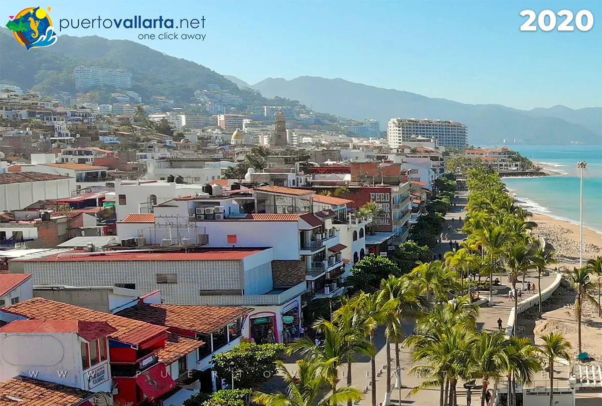 Malecon Puerto Vallarta 2020