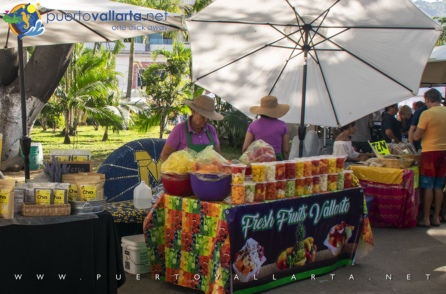 Fresh Fruit Old Town Farmers Market Romantic Zone Puerto Vallarta