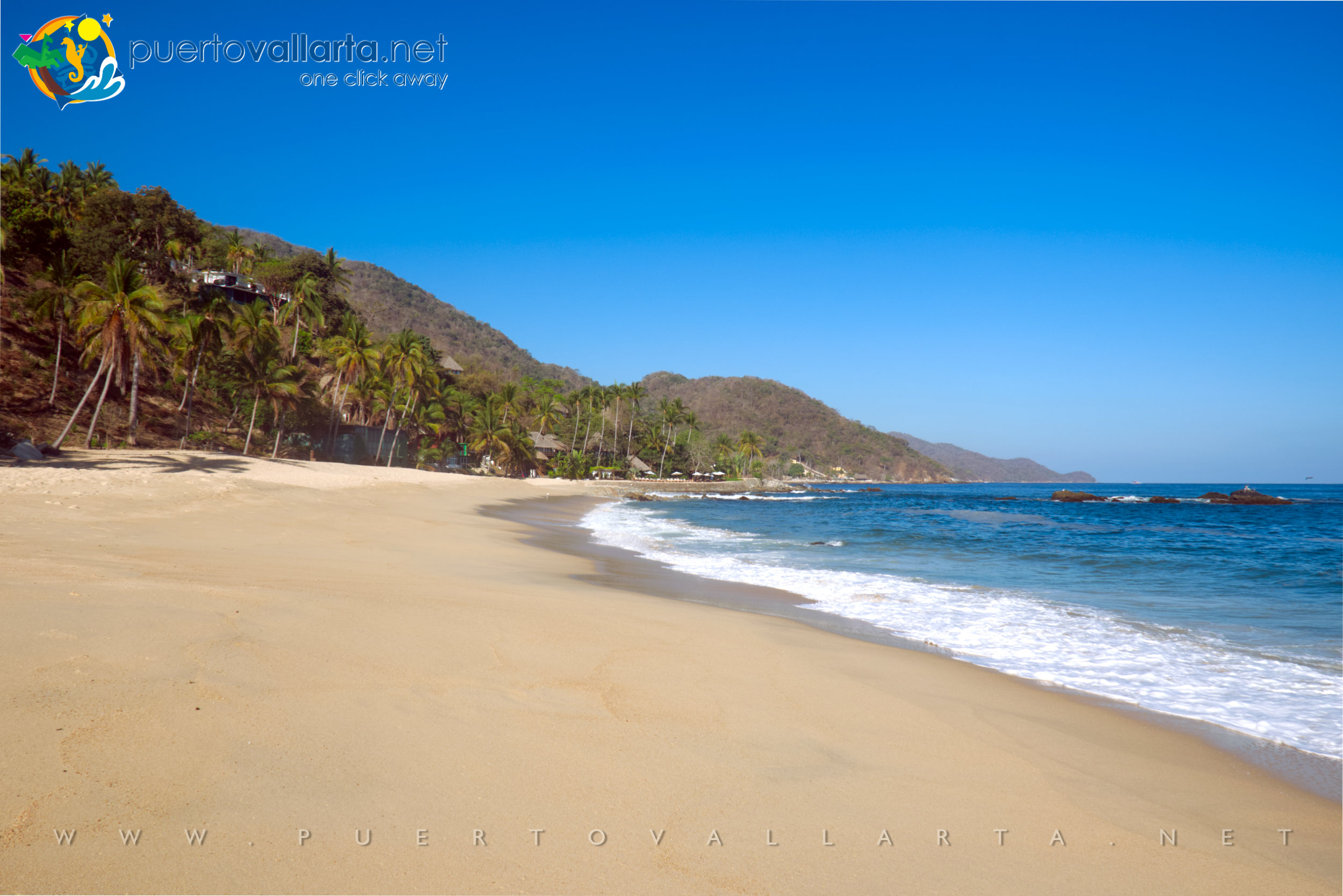 Caballo Beach (Playa Caballo) north of Las Animas, Jalisco, Mexico