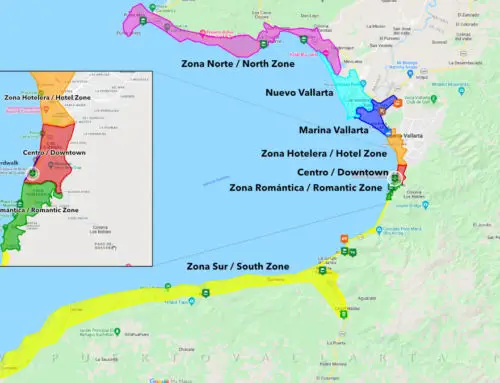 Puerto Vallarta Zones & Zone Map