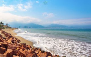 El Salado Beach from the north