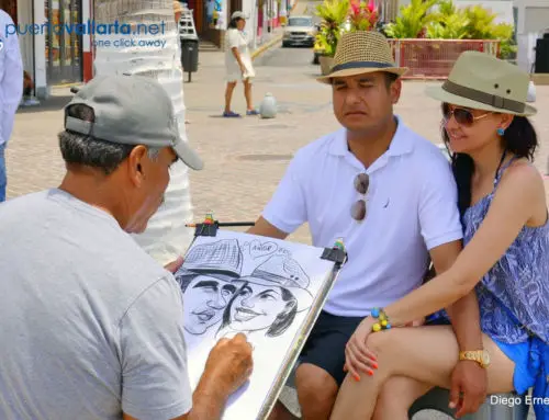 Have a Malecon street artist draw your caricature
