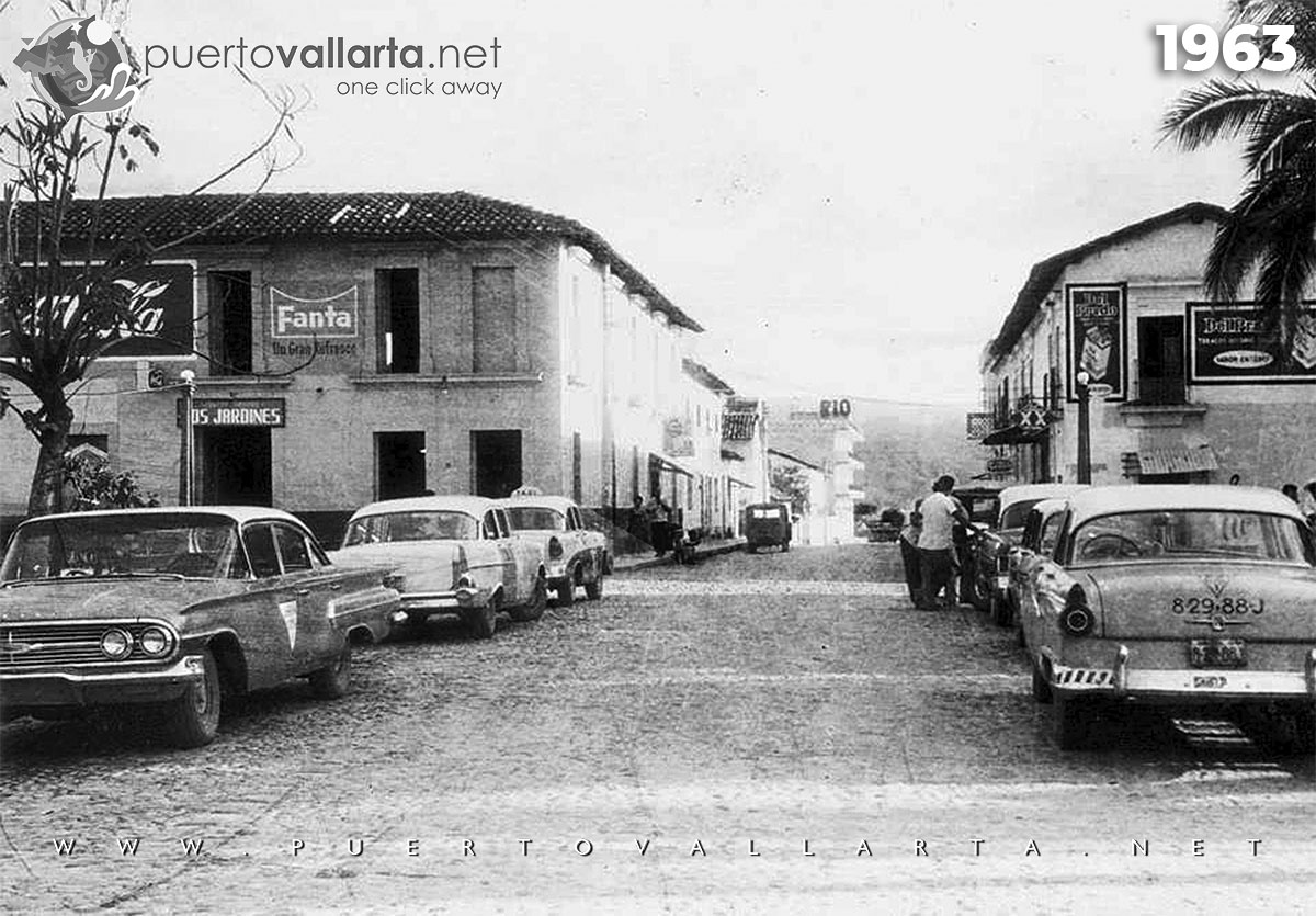 Morelos Street, Downtown Puerto Vallarta 1963