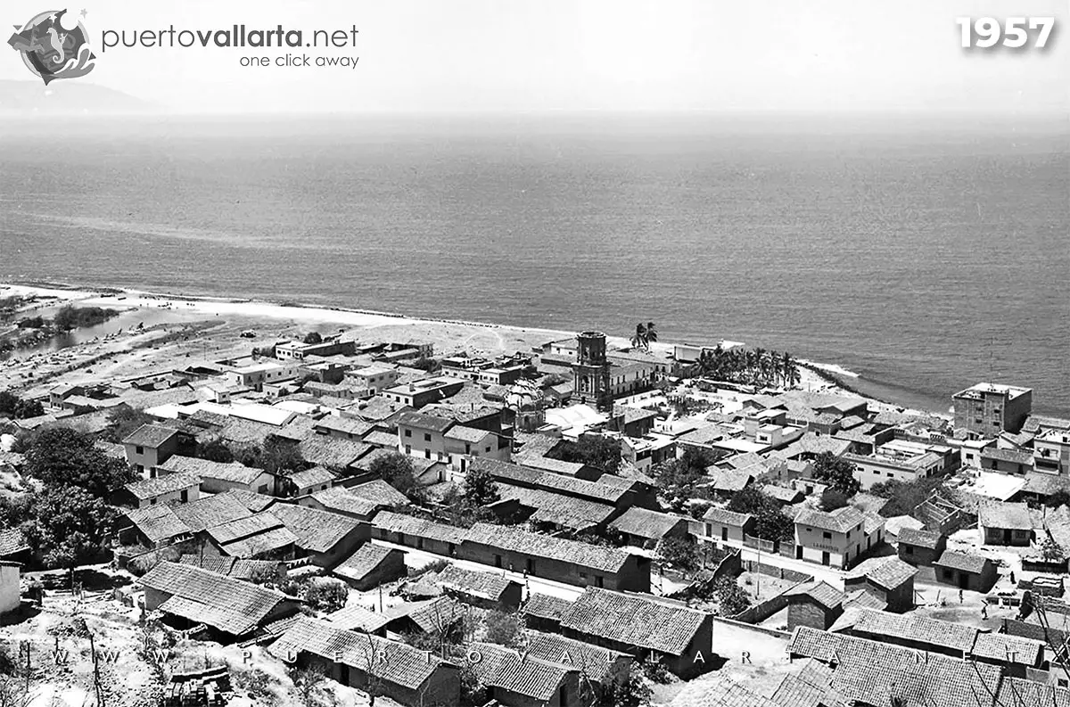 Downtown Puerto Vallarta 1957