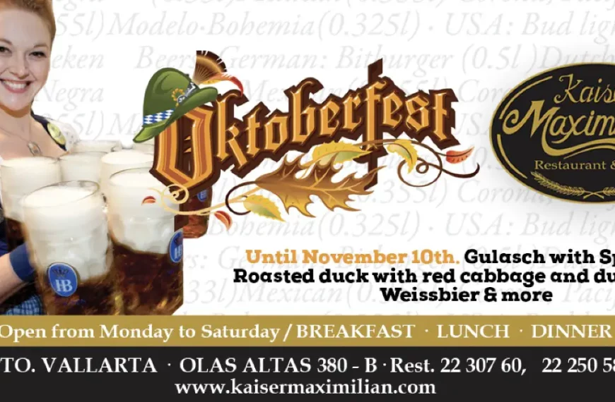 Enjoy Oktoberfest at Kaiser Maximilian in Puerto Vallarta