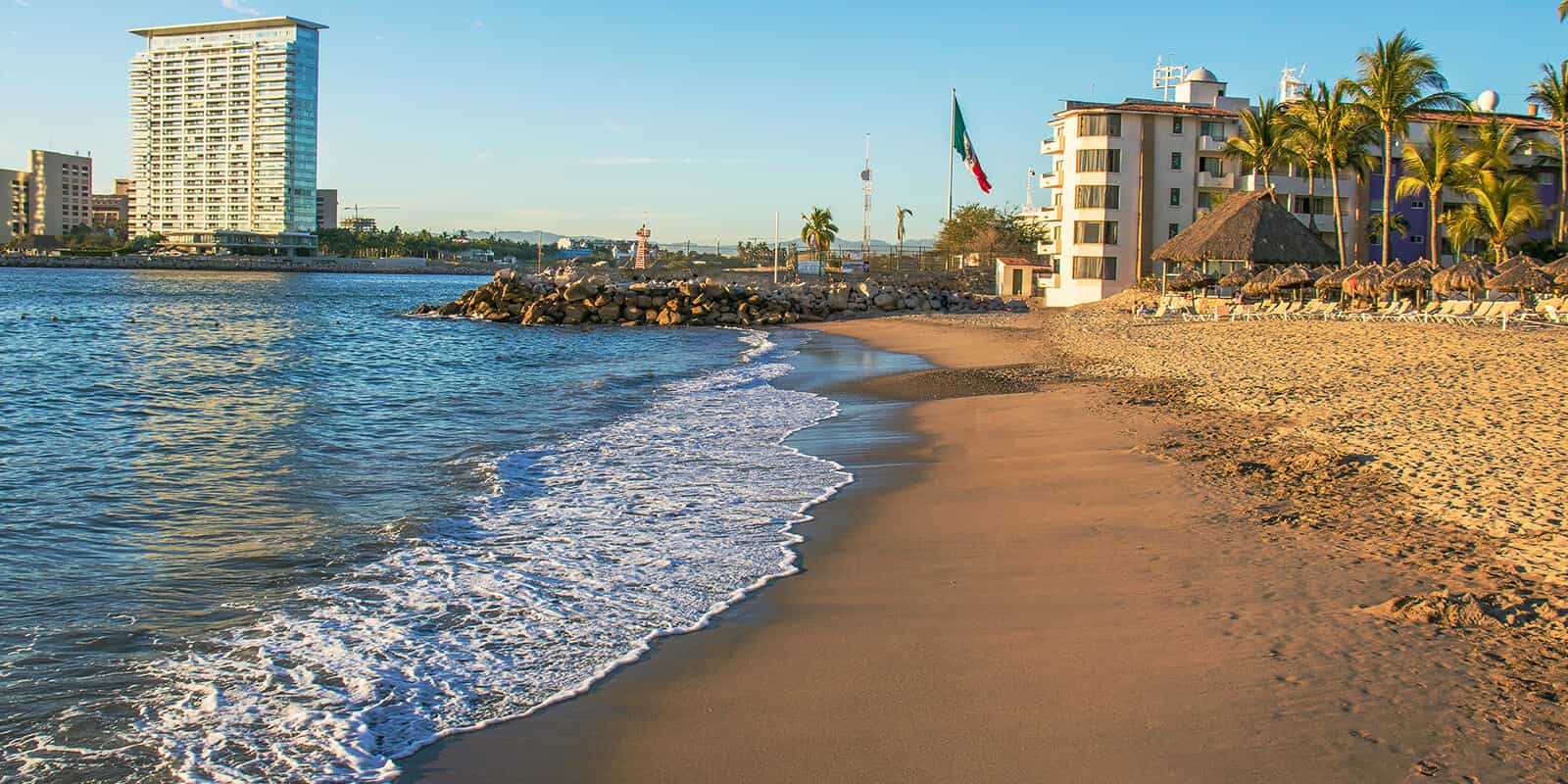 Playa De Oro Beach In The Puerto Vallarta Hotel Zone