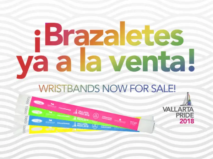 Vallarta Pride VIP Wristbands Available