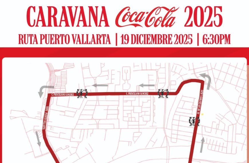 Coca-Cola Christmas Caravan in Puerto Vallarta