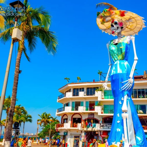 Día de Muertos 2026 en Puerto Vallarta: 50 catrinas gigantes, desfile y programa completo