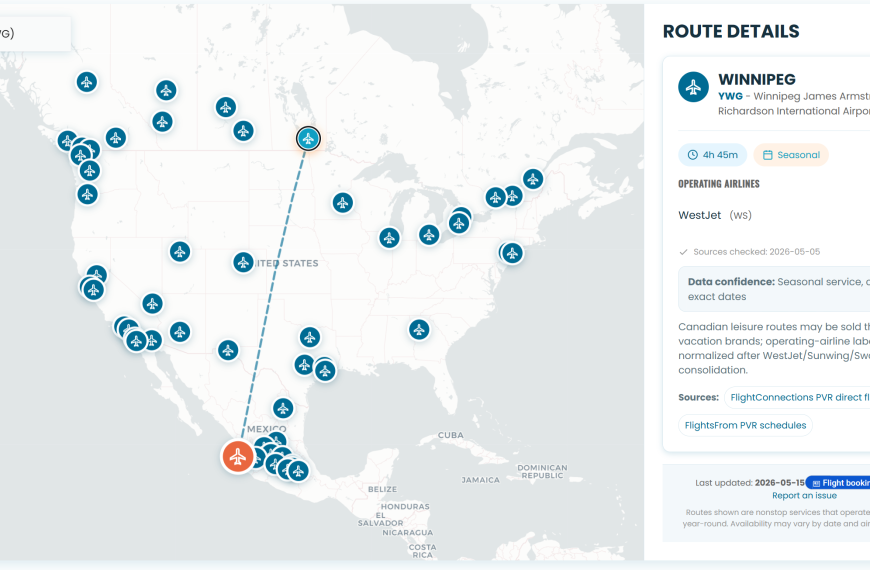 Puerto Vallarta Airport Adds Eight New Routes for 2026 as Recovery Gains Momentum