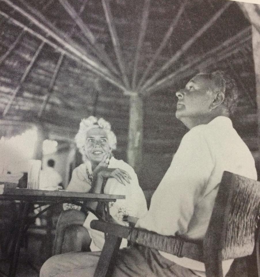 Freddy Romero and Liz Ruby of Texas, for whom he built Casa Caracol