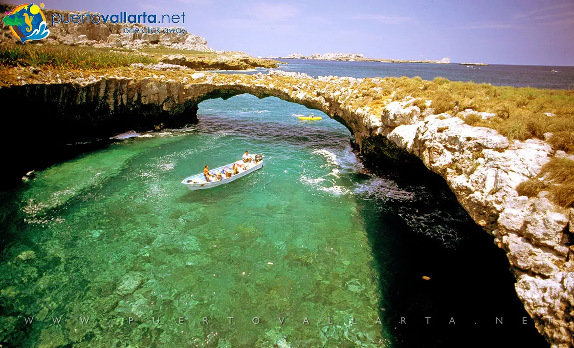 Stone arch on the Marietas Islands