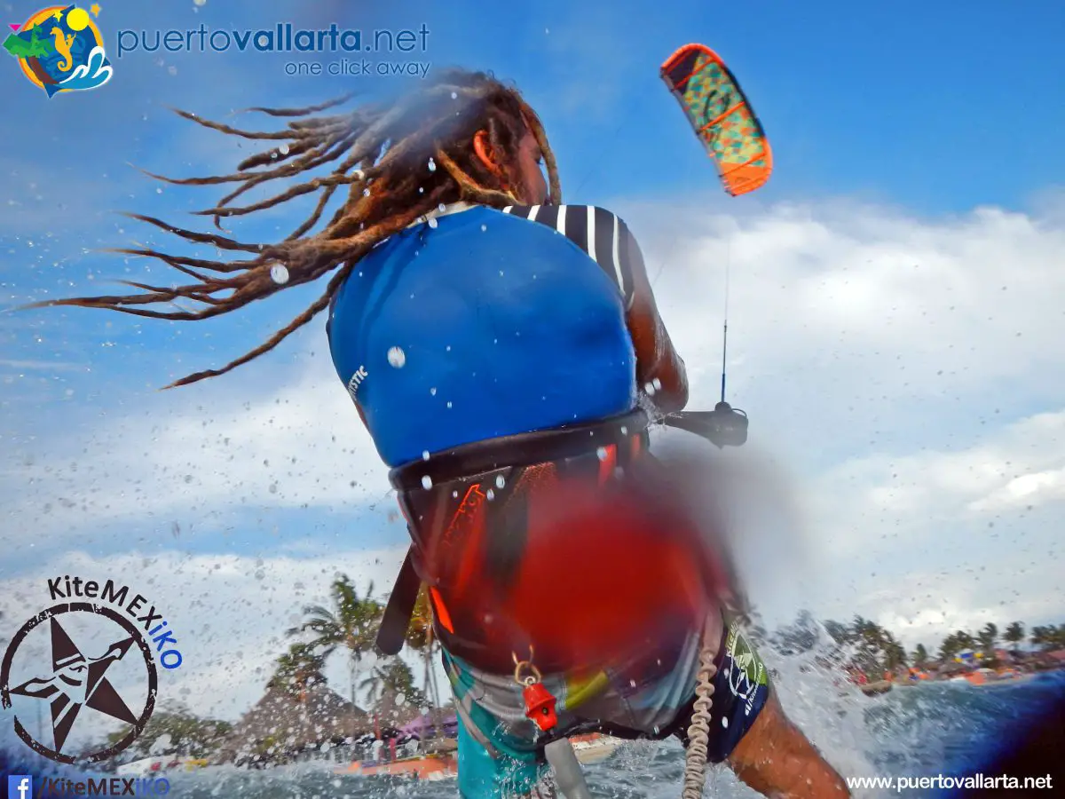 Surfers and beachgoers on the Pacific coast near Sayulita, Riviera Nayarit