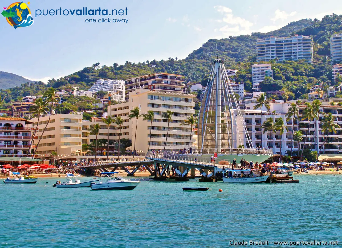 Los Muertos Beach in Puerto Vallarta