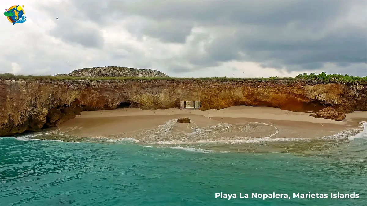 La Nopalera beach on the Marietas Islands