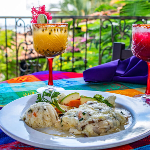 Mexican food and drinks in Puerto Vallarta for Cocina Sin Fronteras Nogada news