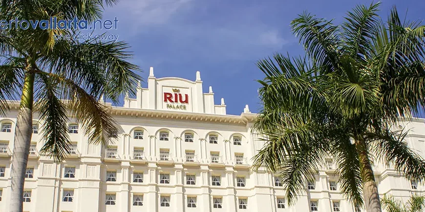 Map Of Riu Hotels Puerto Vallarta