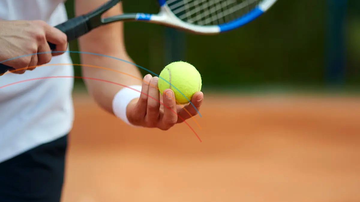 Tennis court detail used as a sports-complex progress hero for Puerto Vallarta's La Bobadilla project