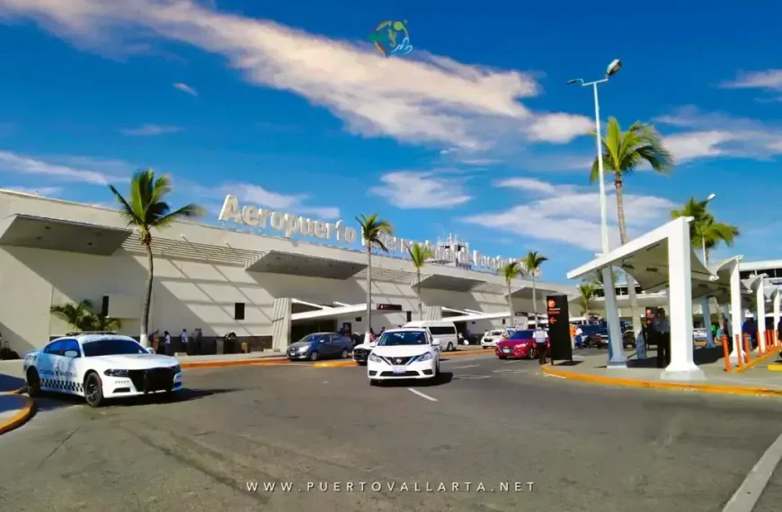 Puerto Vallarta airport terminal exterior for the PVR airport guide