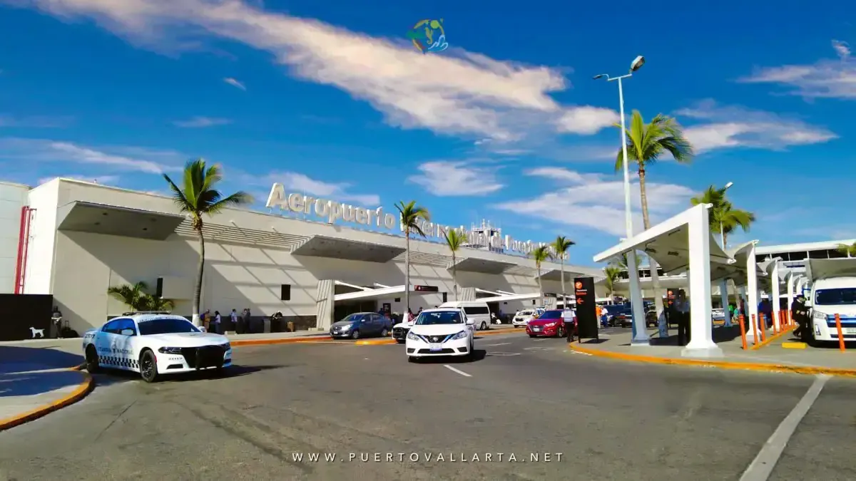 Puerto Vallarta airport terminal exterior for the PVR airport guide