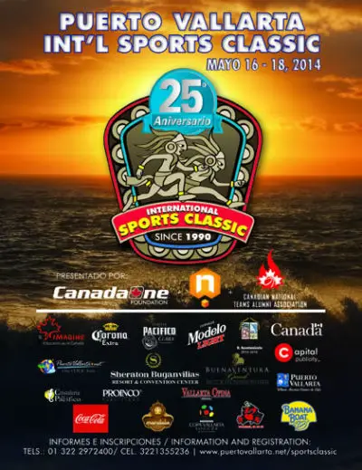 May 16 – 18, 2014 – XXV Anniversary Puerto Vallarta Int’l Sports Classic